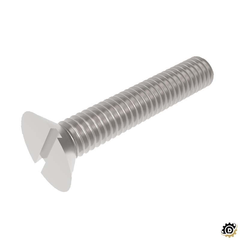 Contersunk slotted Screw