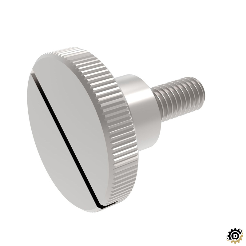 Knurled Thumb Head Slotted Screws