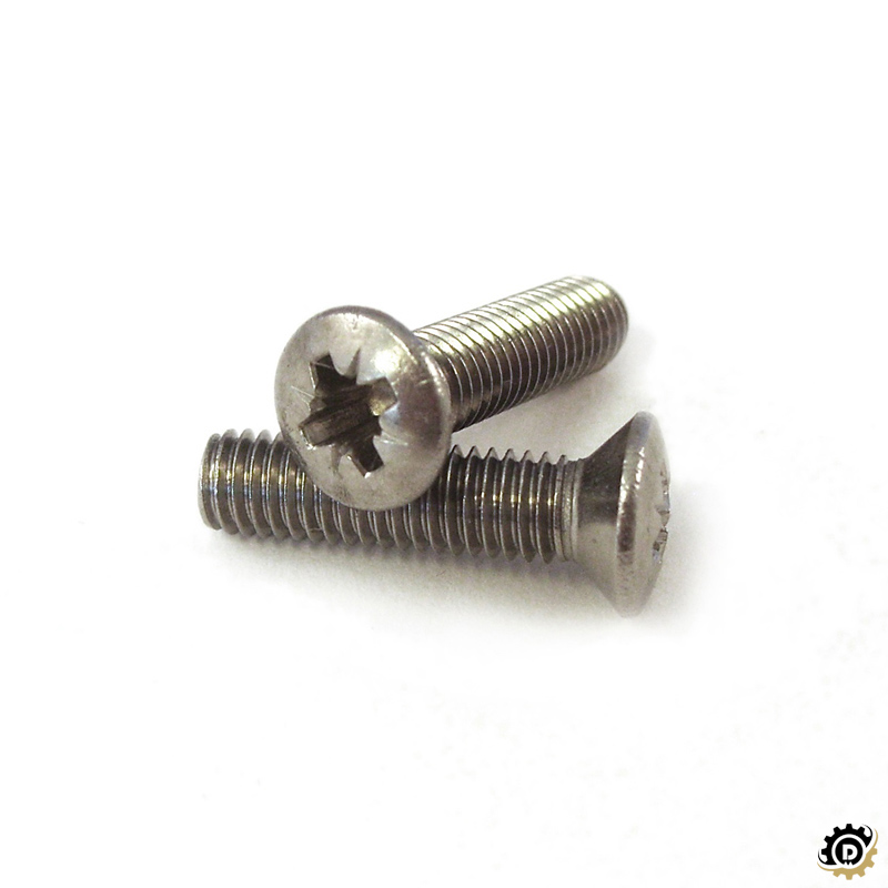 Raised Countersunk Pozi Head Screws